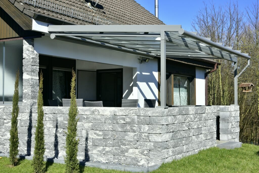 Pergola als Sonnenschutz Terrassenüberdachung Nürnberg